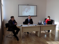 27 февраля 2018 года Николай Крутовский, начальник департамента по обеспечению деятельности мировых судей встретился с работниками "Сокольский ЦБК"